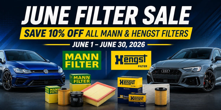 June Filter Sale – Save 10% on Mann & Hengst Filters