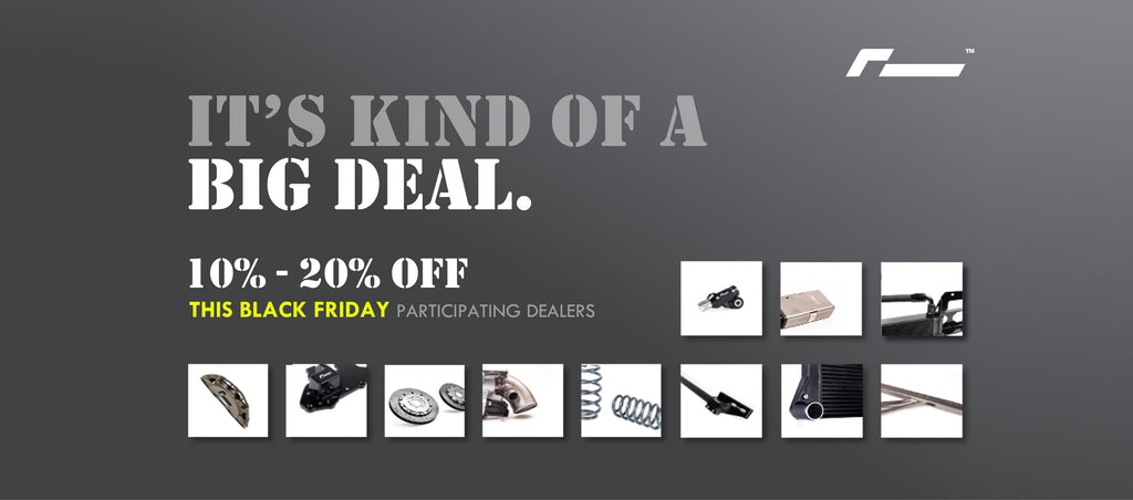 Black Friday Discounts Of Up to 20% Off On All RacingLine Hardware