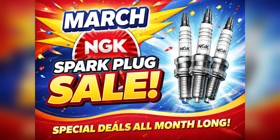 NGK Spark Plug Sale – March Promotion