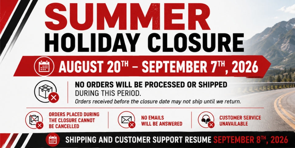 Summer Holiday Closure | August 20 – September 7, 2026 | Strictly European Motors