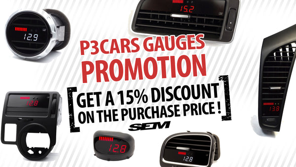 Clearance Sale On All In-Stock P3Cars Gauges