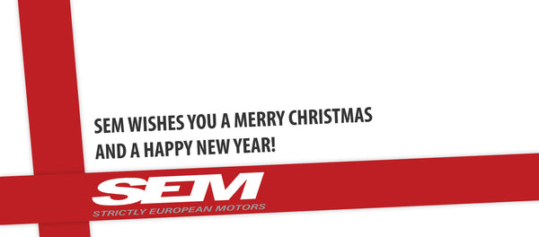 SEM Wishes you a Merry Christmas and a Happy New Year!