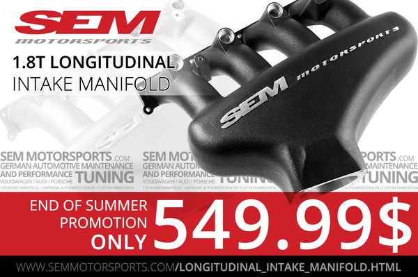 Summer End Sale on 1.8T Longitudinal Intake Manifolds
