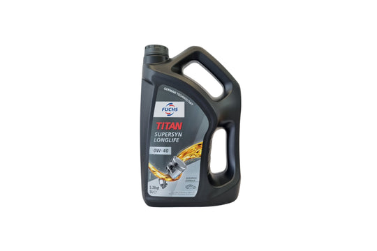 Fuchs Supersyn Longlife Engine Oil 0W40 - 5L
