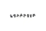 Brake  Anti-Rattle Clip Set Front Genuine - 5WA698157A