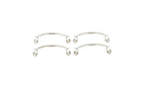 Brake Pad Spring Set Rear Genuine - 5WA698269C