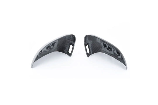 Carbon Fiber Mirror Cover Set Gloss - Genuine - 8W0072530A3Q0