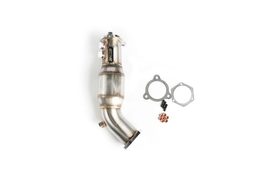 CTS Turbo B6 Audi A4 1.8T High Flow Cat Pipe - CTS-EXH-TP-0002-B6-CAT