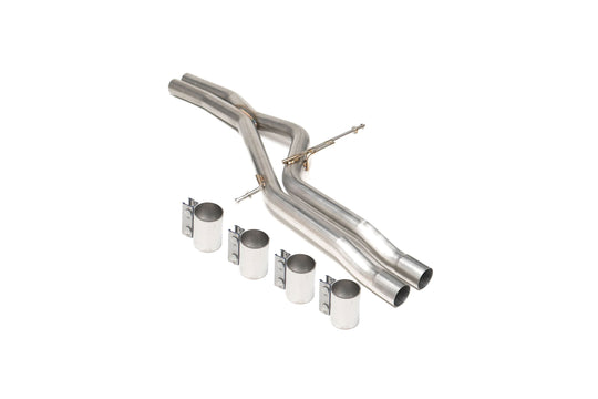 CTS Turbo Audi S4 B8/B8.5 Resonator Delete X-Pipe - CTS-EXH-TP-0033