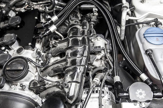 IE B8 A4 2.0T TSI Recirculating Catch Can Kit - IEBACG1-BK