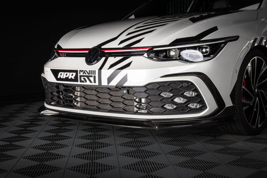 APR Carbon Fiber Front Lip Spoiler - MS100236