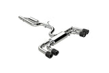 MBRP ARMOR PRO Cat-Back Stainless Exhaust System Carbon Fiber Tips - S46133CF