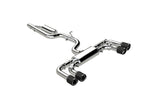 MBRP ARMOR PRO Cat-Back Stainless Exhaust System Carbon Fiber Tips - S46133CF