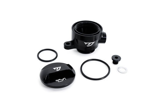 Unitronic Low Profile Oil Fill Neck for 2.5TFSI Black - UH022-ACA