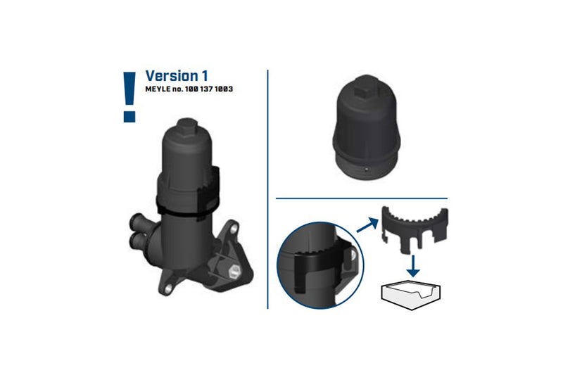 DSG Filter With Filter Cap Meyle - 1001371003