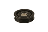 Black engine serpentine belt pulley for German Volkswagen Audi Porsche vehicles