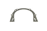 Semi-circular metal engine gasket for Volkswagen and Audi automotive repair.