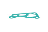 Teal colored automotive engine gasket for European vehicle maintenance.