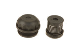 Black plastic fuel filter cap and strainer for VW Audi Porsche, OEM replacement part