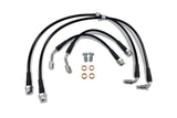034Motorsport Stainless Steel Braided Brake Line Kit - 034-303-0018