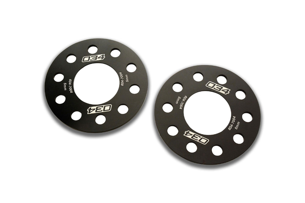 034 Motorsport Spacers - 66.5mm CB - 5mm Thick - 034-604-7004