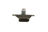 Black automotive electrical connector with green O-ring seal for German car parts.