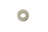 Silver metal flat washer for automotive hardware