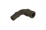 Black rubber 90-degree elbow hose connector for Volkswagen Audi Porsche