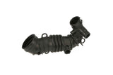 Black flexible air intake hose for Volkswagen Audi Porsche engines, featuring corrugated design and multiple connectors.