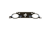 Black engine intake manifold gasket with blue seals for VW Audi Porsche