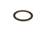 Black circular rubber engine oil seal for European automotive parts.