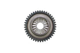 Metal automotive transmission input shaft splined gear component