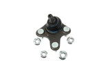 Black suspension ball joint with blue seal and mounting nuts for VW Audi Porsche