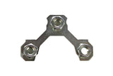 Metal automotive bracket with three hex nuts for VW Audi Porsche repair parts