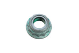Metal flanged locking nut for German auto parts repair