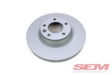 Front Right Brake Rotors Zimmermann Coated 350x34mm