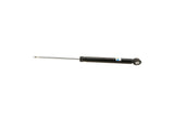 Black automotive shock absorber strut for German vehicle suspension repair.