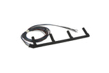 Black automotive wiring harness with multi-colored wires for Volkswagen Audi Porsche repair parts