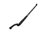 Black windshield wiper arm for European automotive maintenance and repair.