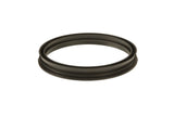 Black rubber engine oil seal for German European automotive parts.