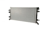 Replacement aluminum radiator for European vehicle cooling system