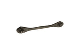 Black metal control arm for German Volkswagen and Audi vehicle suspension.