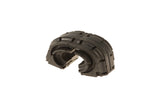 Black rubber CV boot joint for Volkswagen and Audi German auto parts.