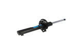 Black automotive shock absorber strut for European vehicle suspension systems