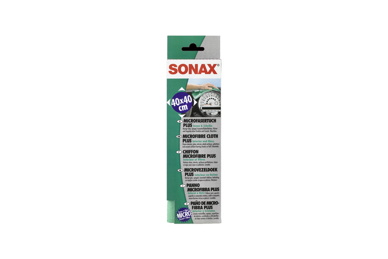 SONAX Green Microfibre + Glass Cloth