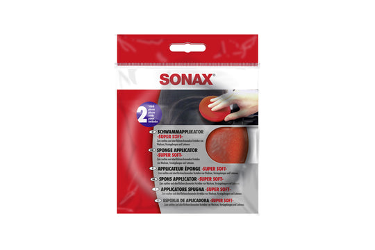 SONAX Sponge Applicator - Super Soft - 2pcs Round