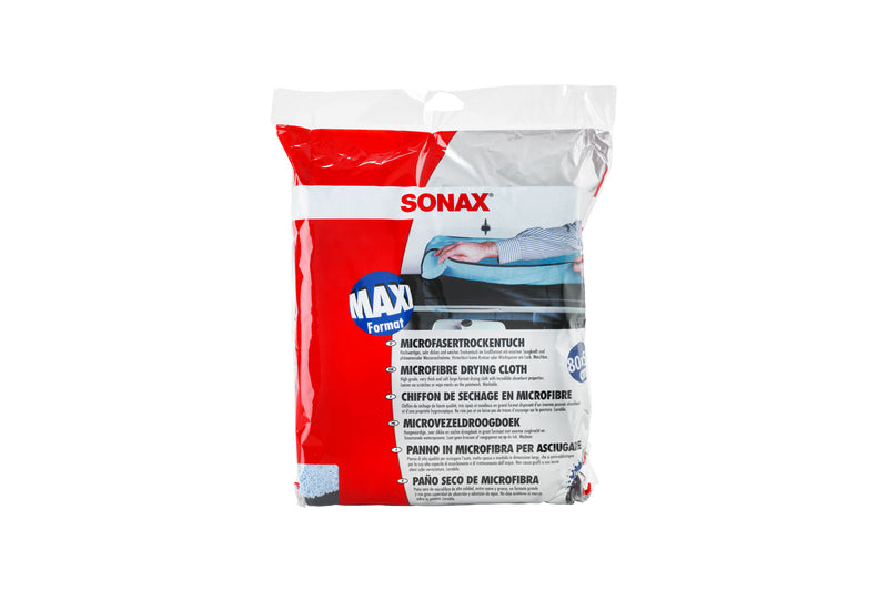SONAX Microfibre Drying Cloth - Thick Blue
