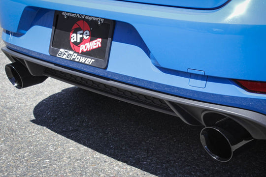 AFE Stainless Steel Cat-Back Exhaust System Black Tips - 49-36422-B