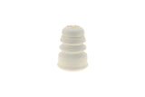 White rubber bellows boot for Volkswagen and Audi automotive suspension components.