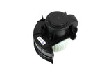 Black 12V automotive blower motor fan assembly for vehicle HVAC systems